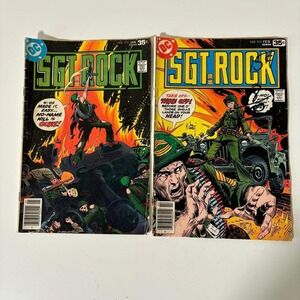 VTG SGT Rock DC Comics‎ Vintage